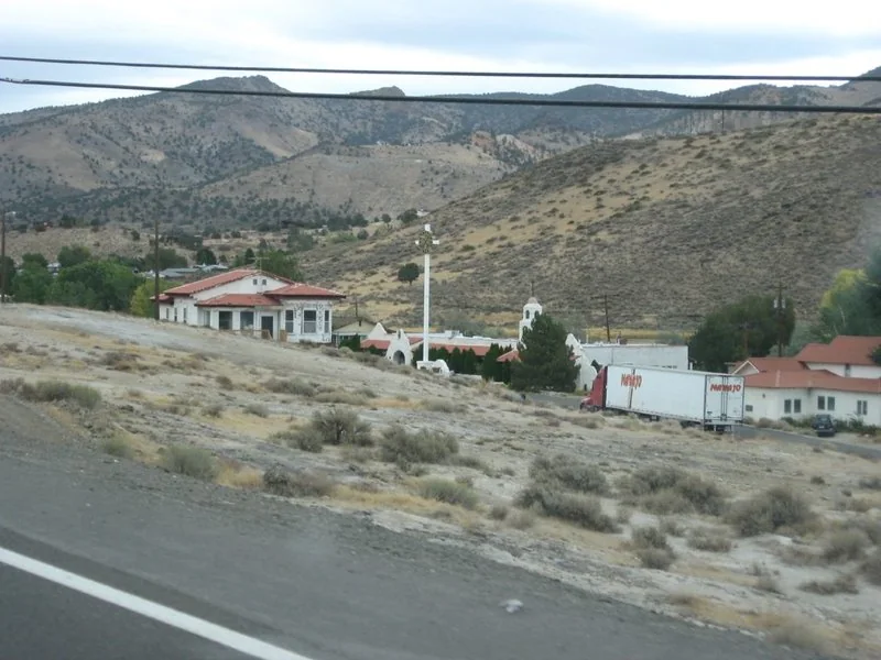 Steamboat Hot Springs buildings south of Reno in 2007